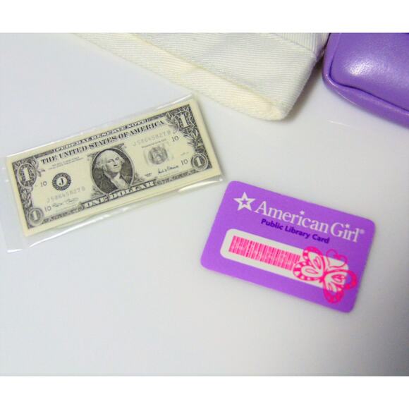 NEW American Girl 18” Doll Clothes TRUE SPIRIT ACCESSORIES Hat Purse Money Coat - Picture 8 of 10